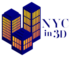 NYC in 3D logo