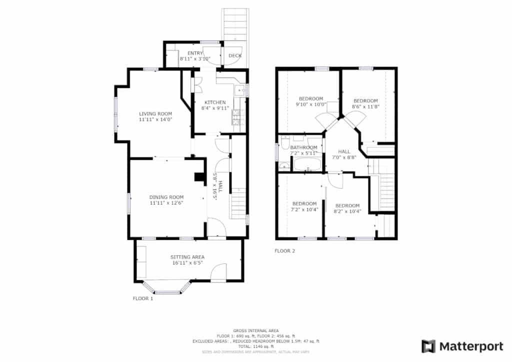 2D floor plan sample